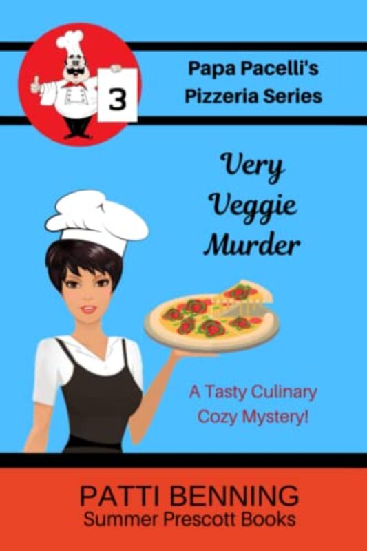 Book cover for "Very Veggie Murder" by Patti Benning