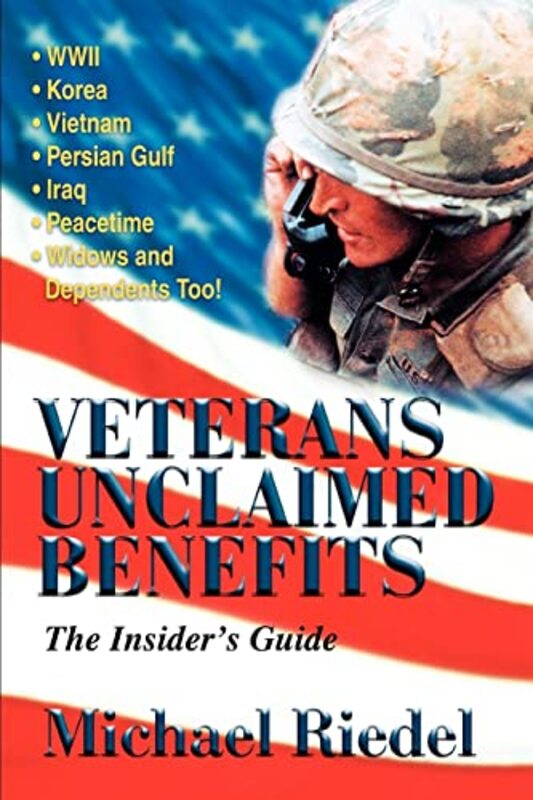 Book cover for "Veterans Unclaimed Benefits" by Michael Riedel