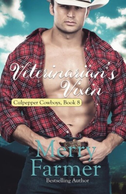 Book cover for "Veterinarian's Vixen" by Merry Farmer