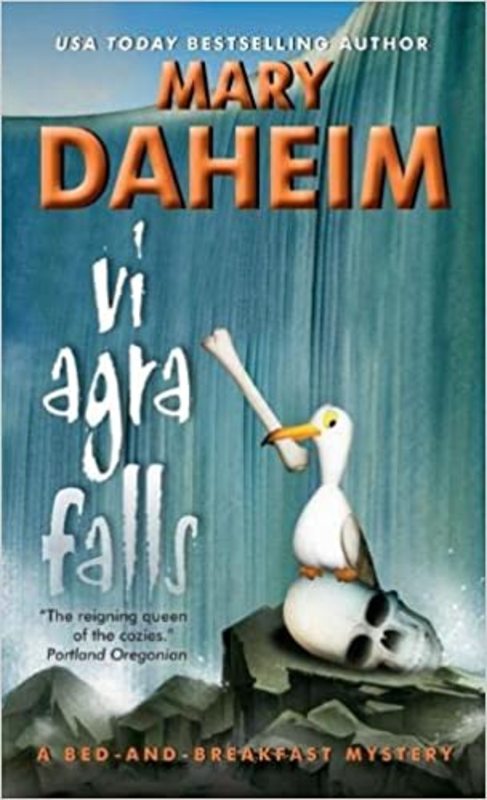Book cover for "Vi Agra Falls" by Mary Daheim
