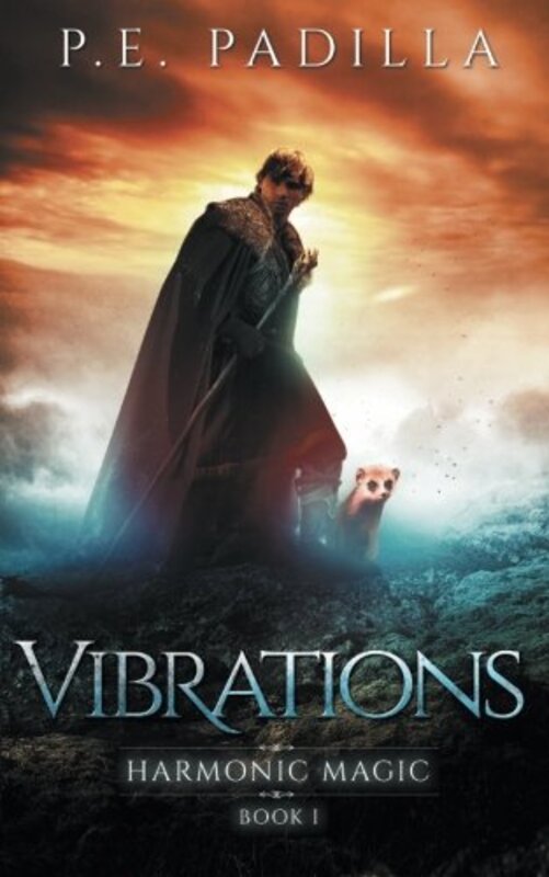 Book cover for "Vibrations" by PE Padilla