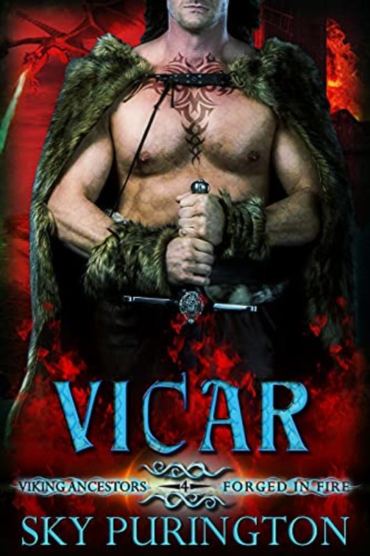 Book cover for "Vicar" by Sky Purington