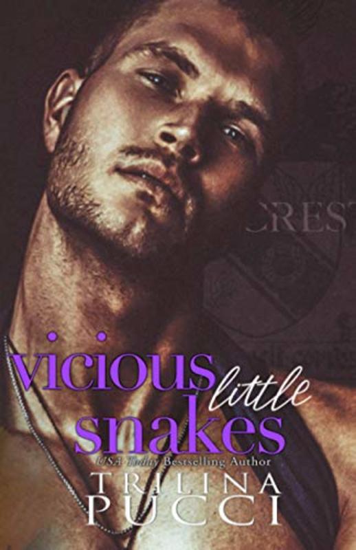 Book cover for "Vicious Little Snakes" by Trilina Pucci