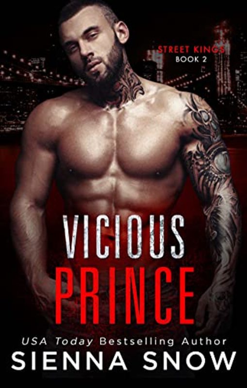 Book cover for "Vicious Prince" by Sienna Snow