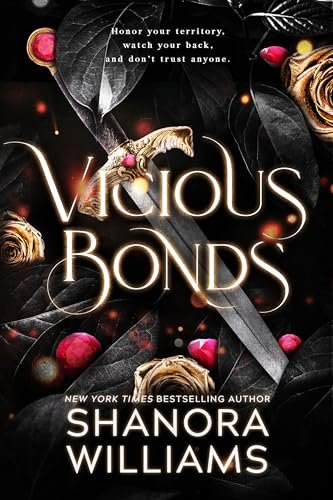 Book cover for "Vicious Bonds" by Shanora Williams
