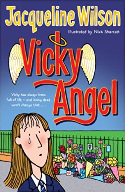 Book cover for "Vicky Angel" by Jacqueline Wilson