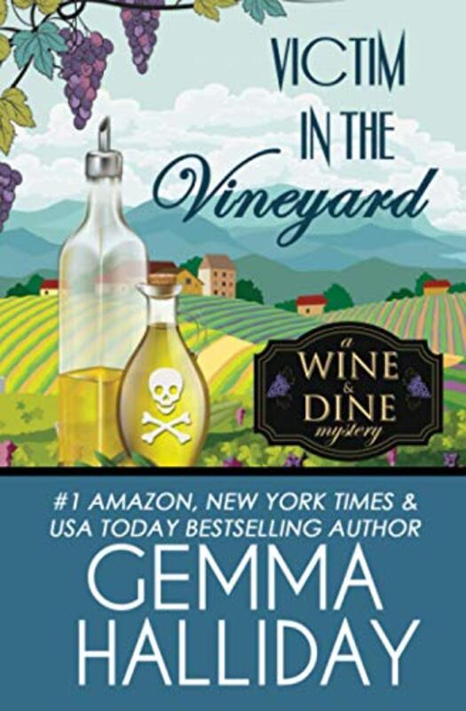 Book cover for "Victim in the Vineyard" by Gemma Halliday
