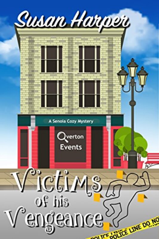 Book cover for "Victims of His Vengeance" by Susan Harper