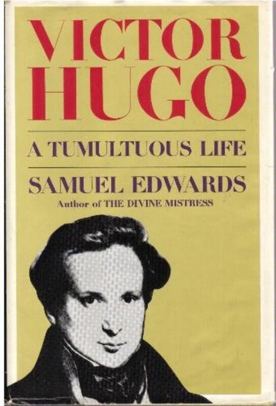 Book cover for "Victor Hugo" by Noel Gerson