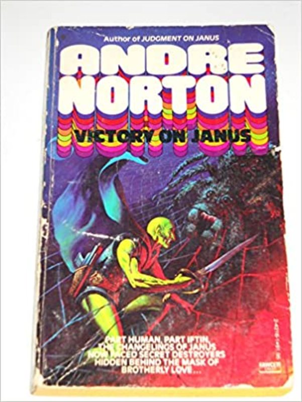 Book cover for "Victory on Janus" by Andre Norton