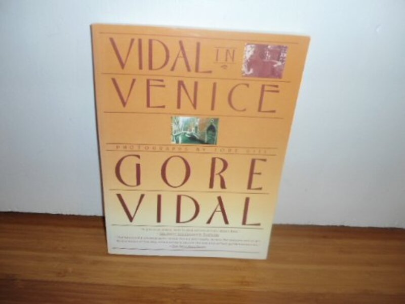 Book cover for "Vidal in Venice" by Gore Vidal