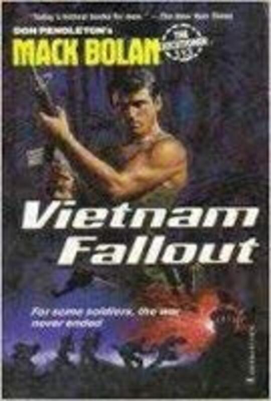 Book cover for "Vietnam Fallout" by Don Pendleton