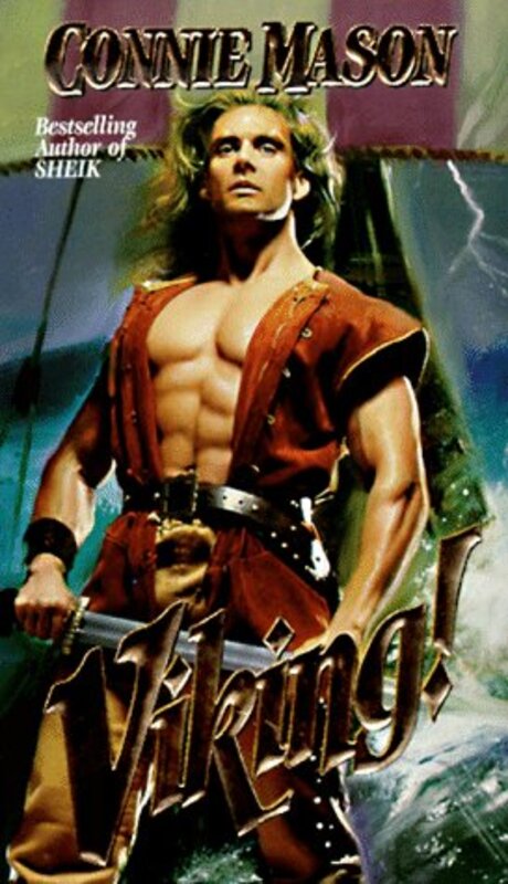 Book cover for "Viking!" by Connie Mason