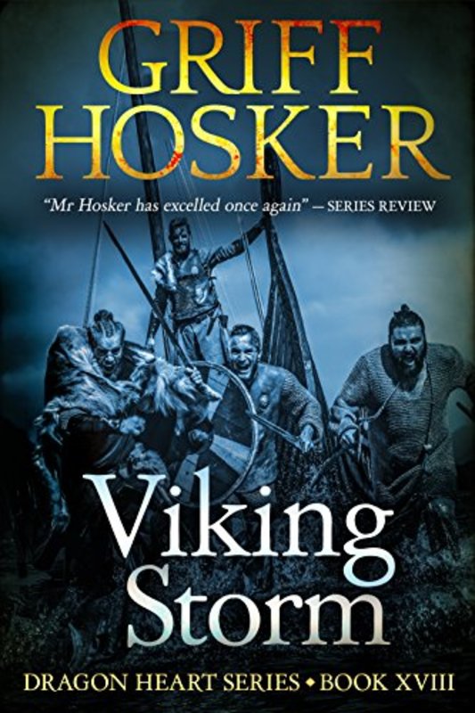 Book cover for "Viking Storm" by Griff Hosker