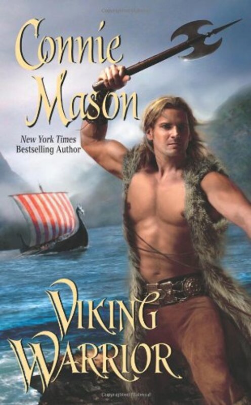 Book cover for "Viking Warrior" by Connie Mason