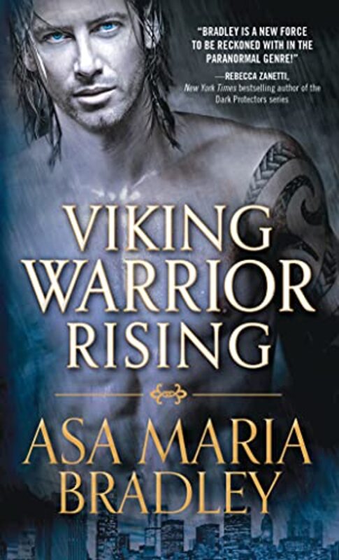 Book cover for "Viking Warrior Rising" by Asa Maria Bradley
