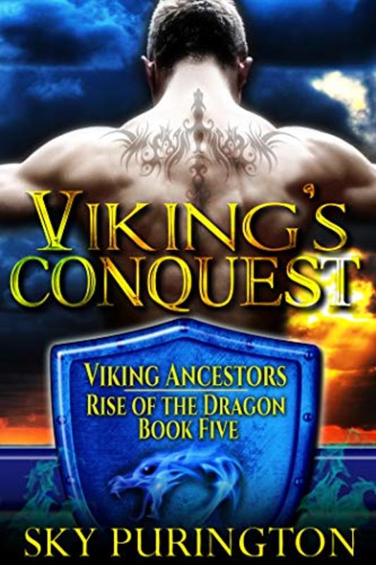 Book cover for "Viking's Conquest" by Sky Purington
