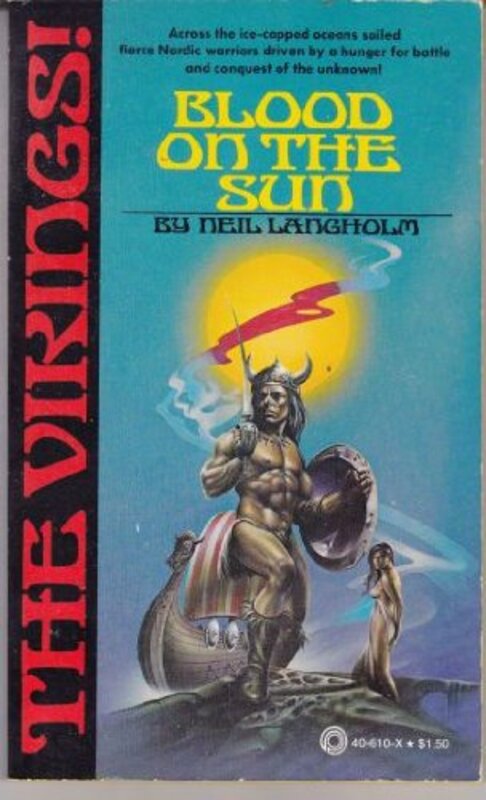 Book cover for "Vikings No. 3 : Blood on the Sun" by Kenneth Bulmer