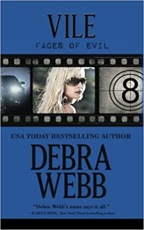 Book cover for "Vile" by Debra Webb