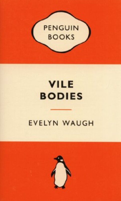 Book cover for "Vile Bodies" by Evelyn Waugh