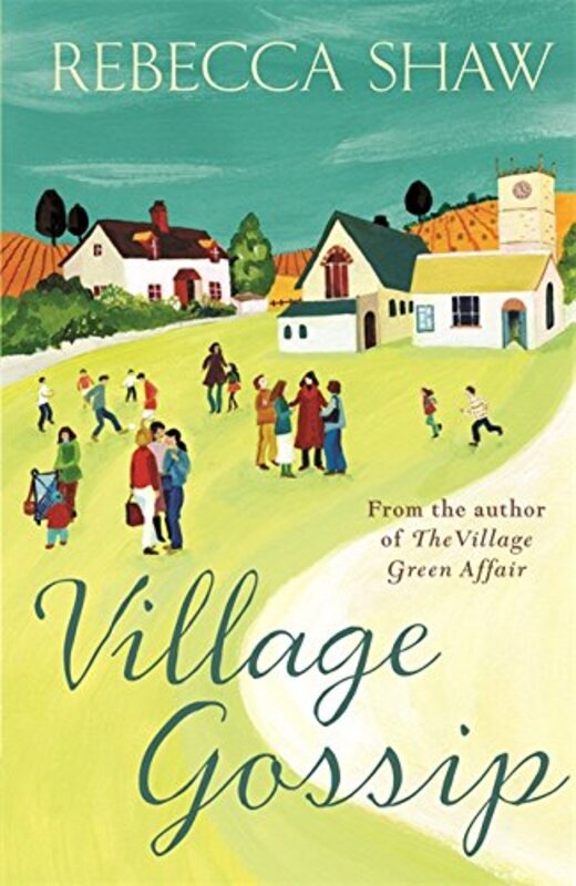 Book cover for "Village Gossip" by Rebecca Shaw