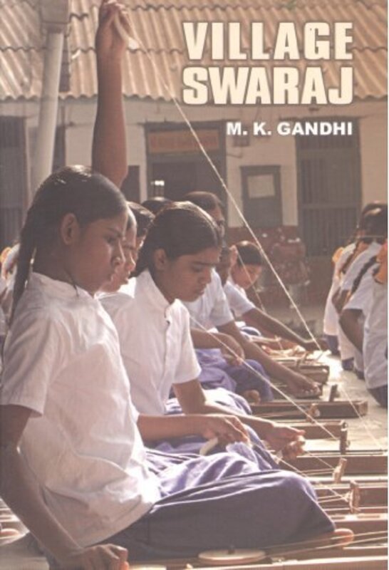 Book cover for "Village Swaraj"