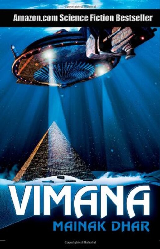 Book cover for "Vimana" by Mainak Dhar