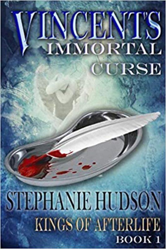 Book cover for "Vincent's Immortal Curse" by Stephanie Hudson