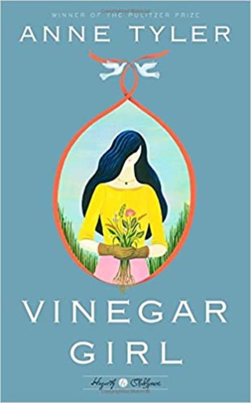 Book cover for "Vinegar Girl" by Anne Tyler