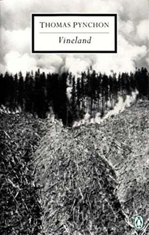 Book cover for "Vineland" by Thomas Pynchon