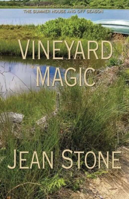 Book cover for "Vineyard Magic" by Jean Stone