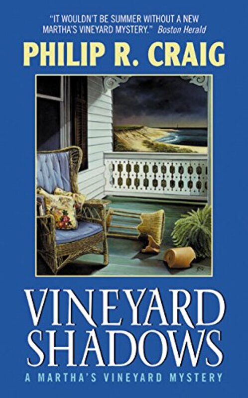 Book cover for "Vineyard Shadows" by Philip R Craig