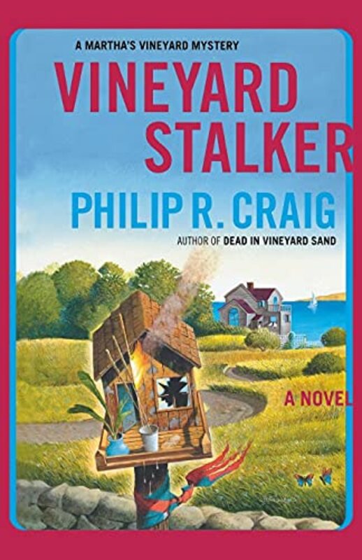 Book cover for "Vineyard Stalker" by Philip R Craig