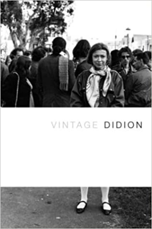 Book cover for "Vintage Didion" by Joan Didion