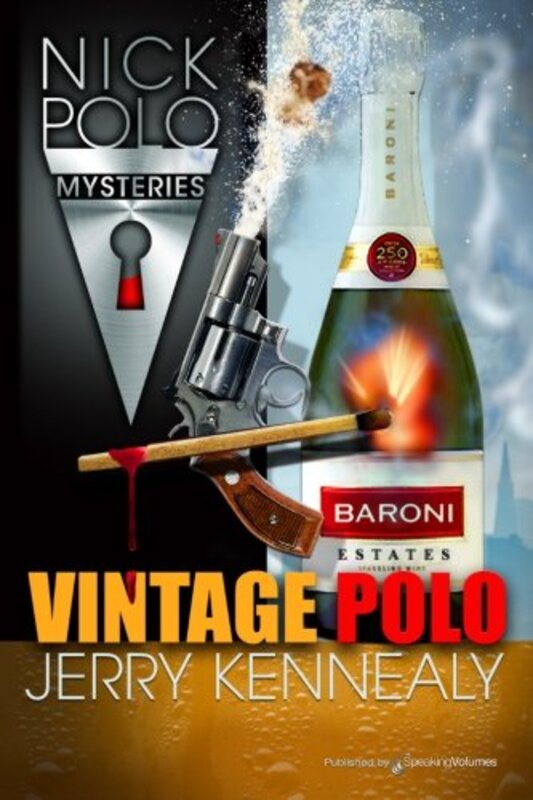 Book cover for "Vintage Polo" by Jerry Kennealy