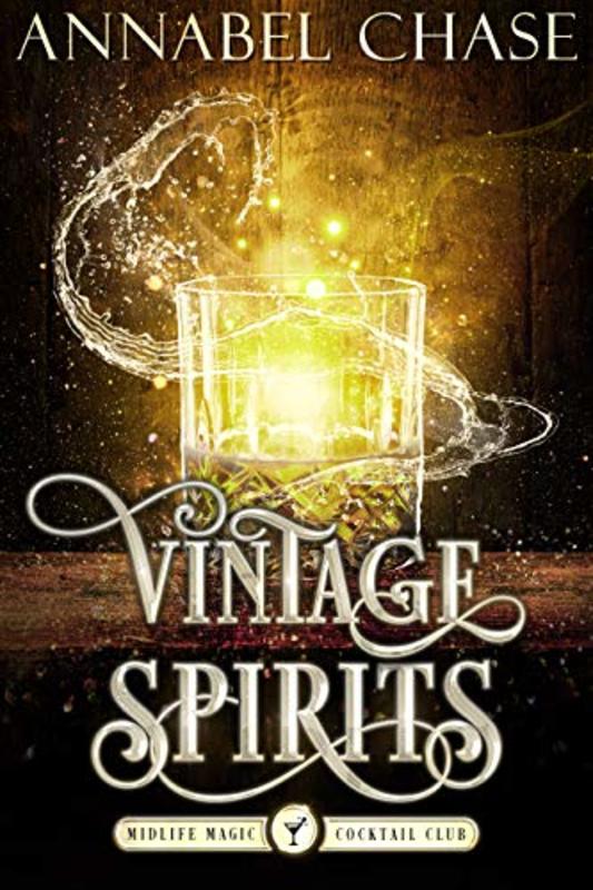 Book cover for "Vintage Spirits" by Annabel Chase