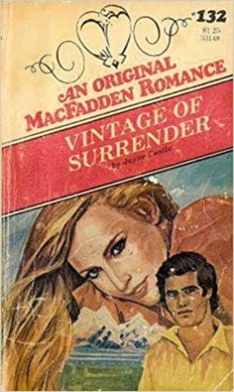 Book cover for "Vintage of Surrender" by Jayne Castle