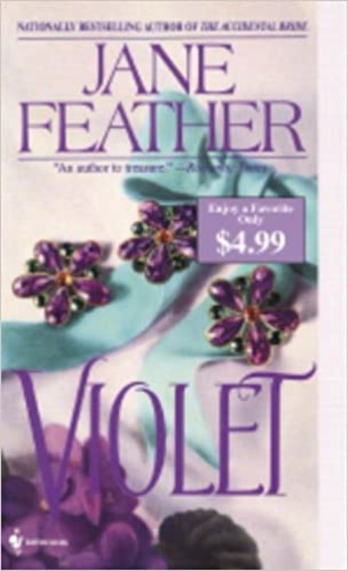 Book cover for "Violet" by Jane Feather