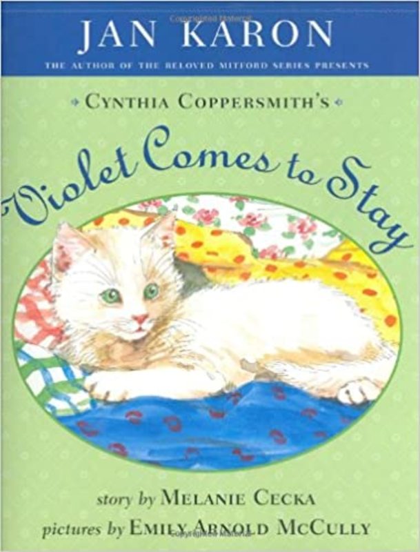 Book cover for "Violet Comes to Stay" by Jan Karon