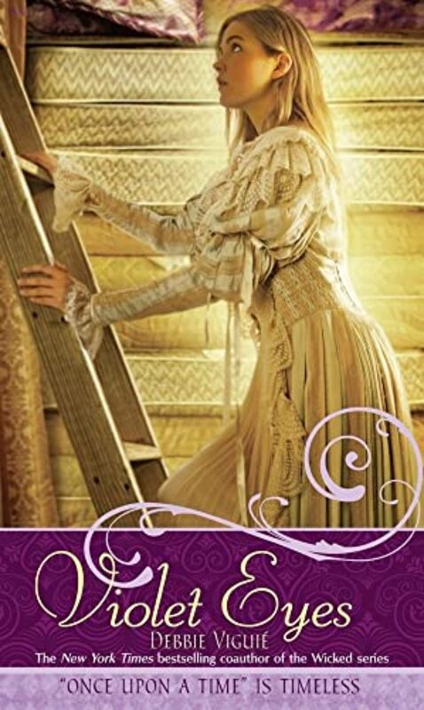 Book cover for "Violet Eyes" by Debbie Viguie