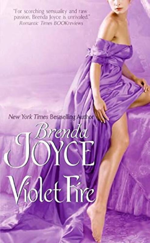 Book cover for "Violet Fire" by Brenda Joyce