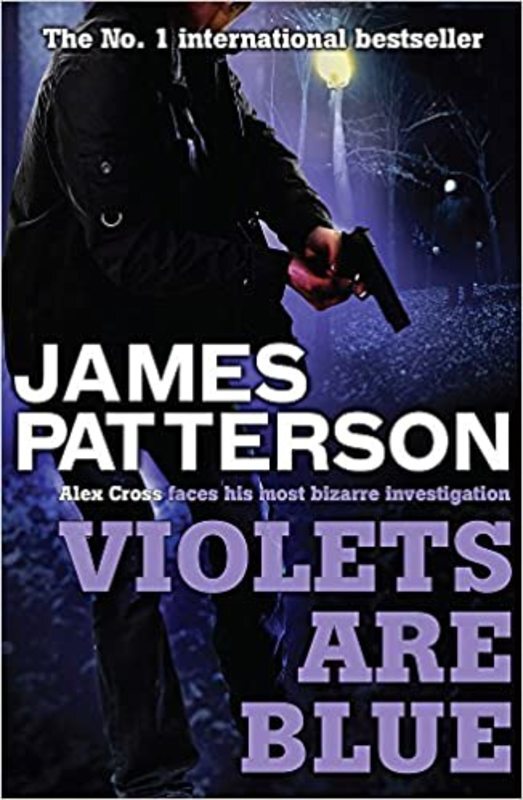Book cover for "Violets Are Blue" by James Patterson
