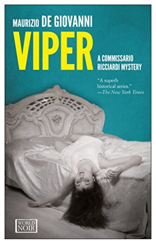 Book cover for "Viper" by Maurizio de Giovanni