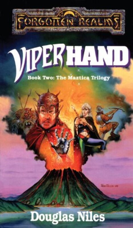 Book cover for "Viperhand" by Douglas Niles