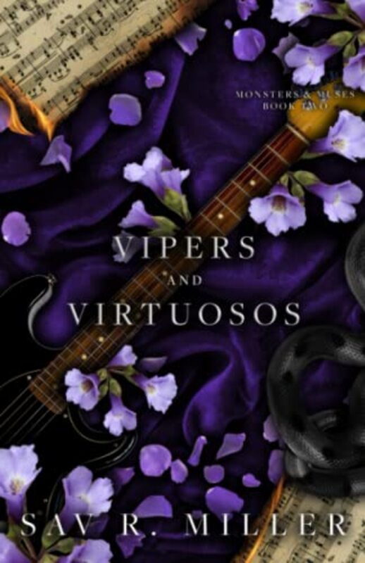 Book cover for "Vipers and Virtuosos" by Sav R Miller