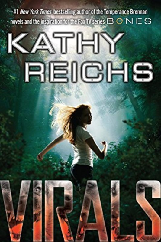 Book cover for "Virals" by Kathy Reichs