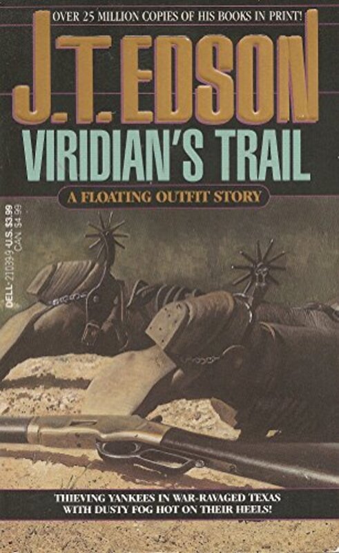 Book cover for "Viridian's Trail" by JT Edson