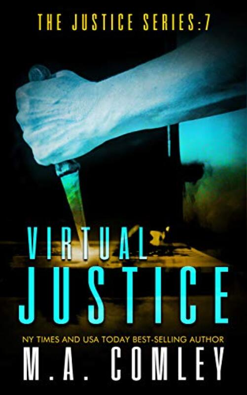 Book cover for "Virtual Justice" by MA Comley