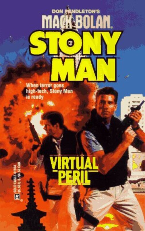 Book cover for "Virtual Peril" by Don Pendleton