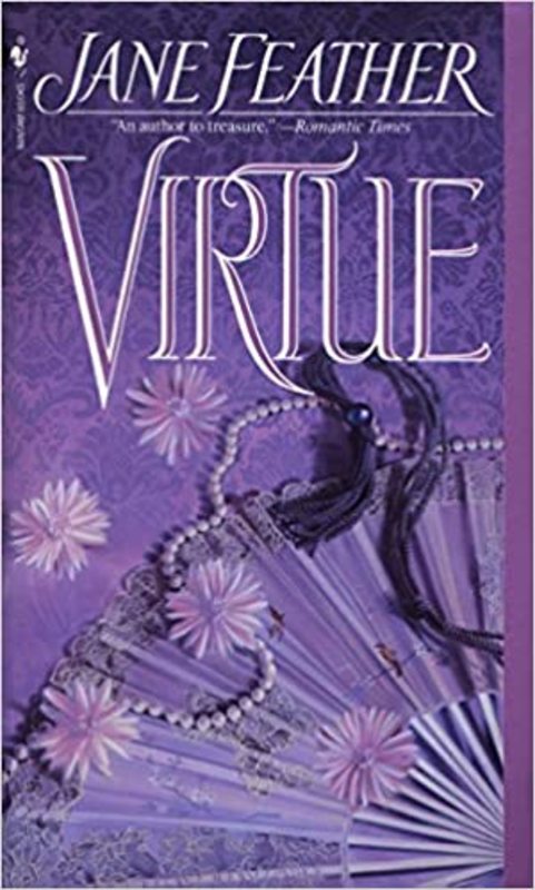 Book cover for "Virtue" by Jane Feather